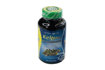 Капсулы  с экстрактом ламинарии Kelp Plus для нормализации обмена веществ и снижения веса от Herbal One Kelp Plus 60 Capsules