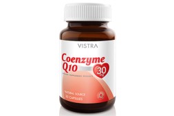 Пищевая добавка Коэнзим Q10  для повышения уровня энергии от  VISTRA Coenzyme Q10 30 Капсул