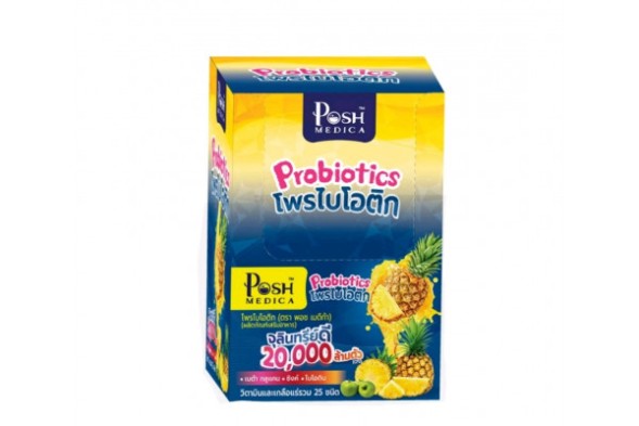 Пробиотик со вкусом ананаса Posh Medica 18 гр.*6 шт.