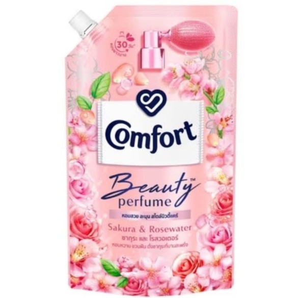Кондиционер для стирки белья Comfort Beauty perfume softener Sakura and Rosewater 475 мл