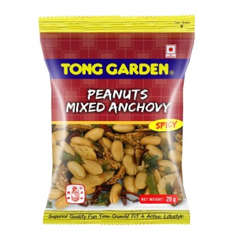 Смесь арахиса с анчоусами от Tong Garden 28 гр за 1 бат