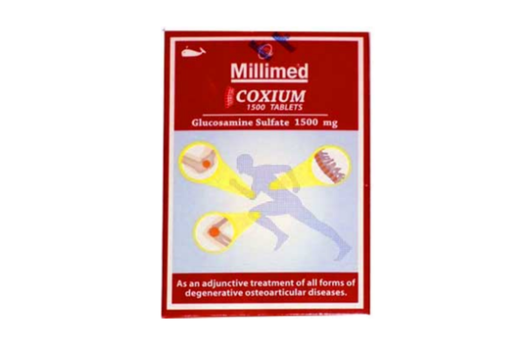 Глюкозамин для суставов COXIUM Glucosamine Sulfate 1500 мг 30 капсул 