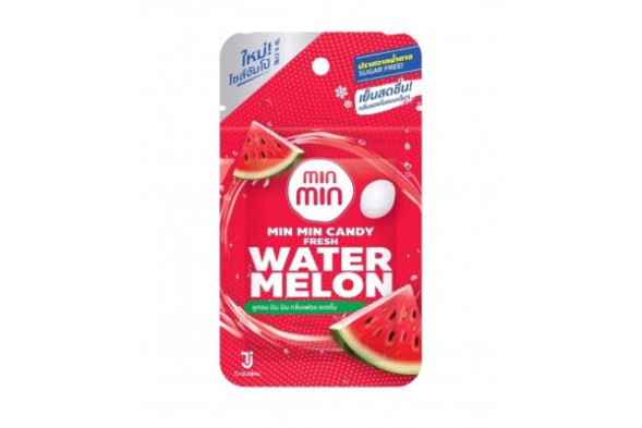 Освежающие конфеты Min Min &amp;quot;Свежий Арбуз&amp;quot; 14 гр