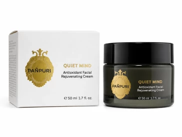 PANPURI Quiet Mind антиоксидантный омолаживающий крем для лица с пептидами и гиалуроновой кислотой 50 мл
