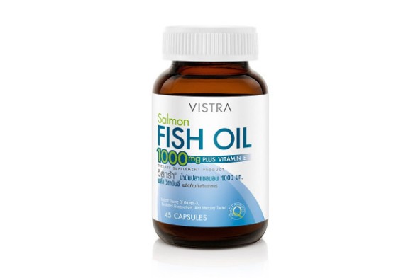 Рыбий жир от Vistra Salmon Fish Oil 1000мг 45 Капсул