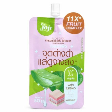 Soothing Hydrating Face and Body Gel JOJI Secret Young Aloe Cica Fresh Berry Bright Soothing Gel, 50 g