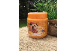 Восстанавливающая маска для волос с папайей и яичным желтком от Carebeau, Papaya and Egg Yolk Hair Treatment WAX, 500 мл