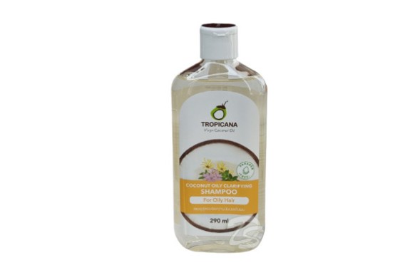 Очищающий шампунь для жирных волос без парабенов Tropicana Coconut Oliy Clarifying Shampoo (For Oliy Hair) 290 мл