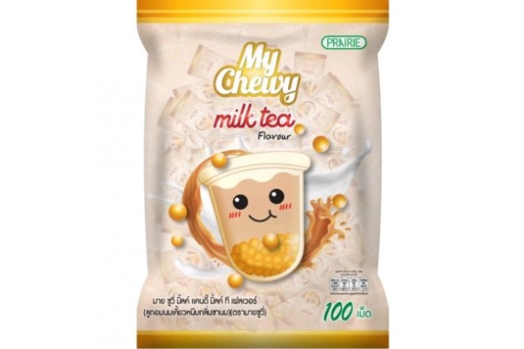 Жевательные молочные конфеты &amp;quot;Молочный Чай&amp;quot; My Chewy (100 шт) 360 гр
