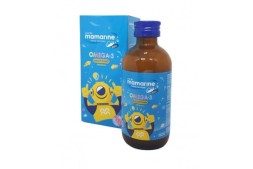 Витамины Мамарин для детей с Омега-3 и Мультивитаминный комплекс Mamarine Kids omega3 plus Multivitamin 120 мл