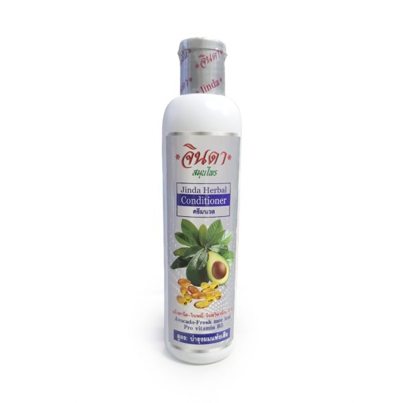 Травяной кондиционер с Авокадо и витамином B5 от Jinda Herbal Conditioner Avocado Fresh Mee Leaf Pro Vitamin B5 250 ml.