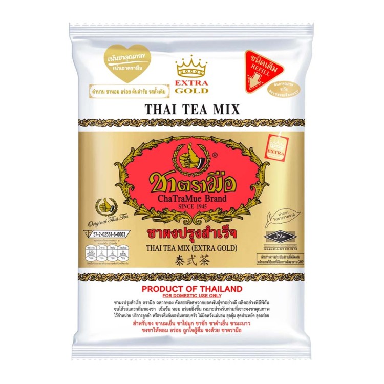 Тайский чай ChaTraMue Thai Tea Mix золотой Gold 400 гр - купить с
