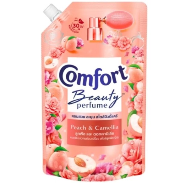 Кондиционер для стирки белья Comfort Beauty perfume softener Peach and Camelia 475 мл