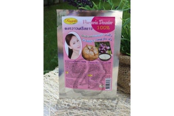 Отбеливающая и омолаживающая маска из порошка Пуэрарии Мирифика от Isme Rasyan, Pueraria Powder, 20 гр