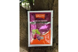 Лечебная маска от выпадения волос с пептидами экстрактом свеклы от Lolane Natura, Hair Treatment For Preventing Hair Fall Peptide & Beetroot, 10 гр