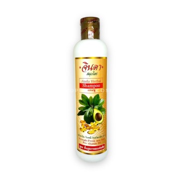 Травяной шампунь с Авокадо и витамином B5 от Jinda Herbal Shampoo Avocado Fresh Mee Leaf Pro Vitamin B5 250 ml.