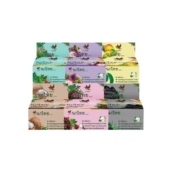 Набор Зубных паст с различными вкусами от Nokthai 5 Star 4 A Herbal Clove Toothpaste 6 шт по 25 гр (Упаковка)