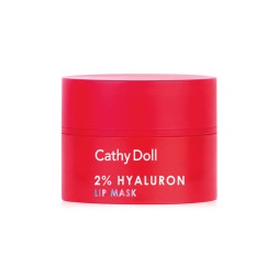 Ночная маска для восстановления и увлажнения губ со вкусом арбуза от Cathy Doll 2% Hyaluron Lip Mask 4.5 гр