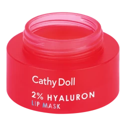 Ночная маска для восстановления и увлажнения губ со вкусом арбуза от Cathy Doll 2% Hyaluron Lip Mask 4.5 гр