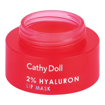 Ночная маска для восстановления и увлажнения губ со вкусом арбуза от Cathy Doll 2% Hyaluron Lip Mask 4.5 гр