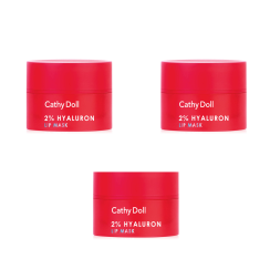 (УПАКОВКА 3 ШТ) Ночная маска для восстановления и увлажнения губ со вкусом арбуза от Cathy Doll 2% Hyaluron Lip Mask 4.5 гр