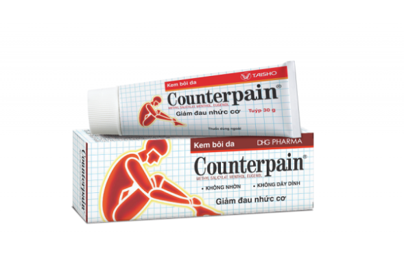 Разогревающая мазь Counterpain, Analgesic Balm (Methyl Salicylate, Menthol, Eugenol), 60 гр