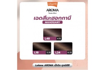 Стойкая краска для волос Lolane Aroma Extra Keratin Hair Color 125ml (L18-Mahogany Golden Brown)