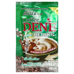 Кофе для детокса и контроля веса Coffee Dene Detoks, 22 гр × 30 саше