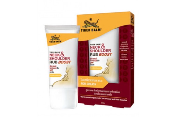 Интенсивная мазь для области шеи и плеч от Tiger Balm, Neck &amp;amp; Shoulder Rub Boost, 50 гр
