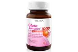 Глюта комплекс с экстрактом красного апельсина для поддержания здоровья от Vistra Gluta Complex 1000 Plus Red Orange Extract 30 капсул