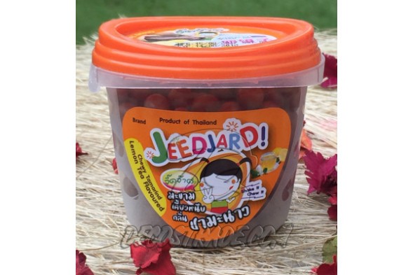 Мягкие жевательные конфеты «Тамаринд, лимон  и зеленый чай» Jeedjard Chewy, Tamarind Lemon Tea Flavoured Candy, 80 гр