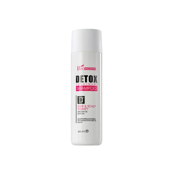 Лечебный детокс-шампунь от Bio Woman, Detox Treatment Hair&amp;amp;Scalp Therapy Shampoo, 400 мл