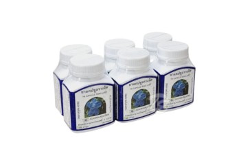 (УПАКОВКА 6 ШТ) Капсулы для детоксикации организма  от Thanyaporn Herbs YA CAPSULE RANG JUED 100 капсул