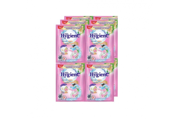 (УПАКОВКА 12 ШТ) Жидкий гель для стирки белья с ароматом поцелуй восхода солнца Hygiene Liquid Detergent Sunrise Kiss Fabric 35ml x 12pcs