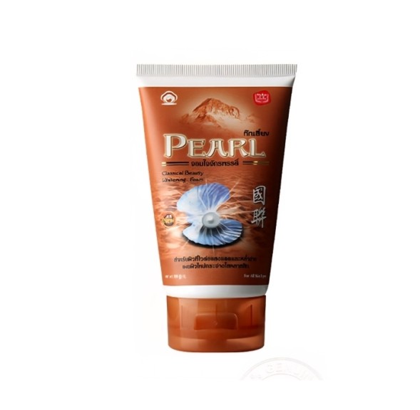 Очищающая осветляющая пенка для умывания с жемчужной пудрой Kokliang Pearl 100 гр