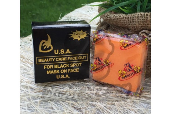 Кокосовое мыло против черных точек и акне от K.Brothers, Beauty care face out for black spot, 50 гр