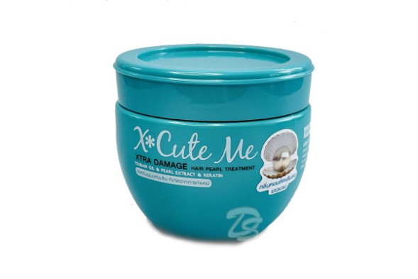 Маска для сухих и повреждённых волос с маслом Камелии Японской, кератином и экстрактом жемчуга от X Cute Me XTRA DAMAGE HAIR TREATMENT, 250 мл