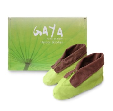 Нагревающие травяные тапочки от усталости ног Gaya Herbal Booties
