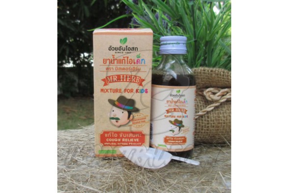 Детский сироп от кашля от Mr. Herb, Mixtur for kids, 60 мл