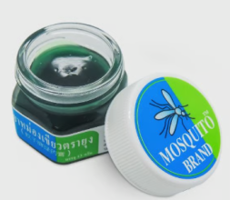 Зеленый бальзам от укусов насекомых от Mosquito Brand, Green Balm, 13 гр