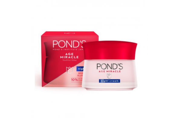 Ночной антивозрастной крем-корректор морщин c ретинолом для лица POND&amp;#039;S Age Miracle Retinol-C Night Cream 50 гр