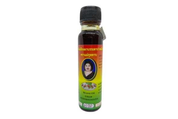 Многофункциональное жидкое масло-бальзам от Mae Kulab Brown Oil Balm, 20cc