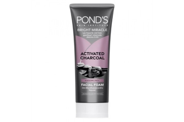 Пенка для умывания Pond&amp;#039;s Bright Miracle Activated Charcoal Facial Foam 50 гр