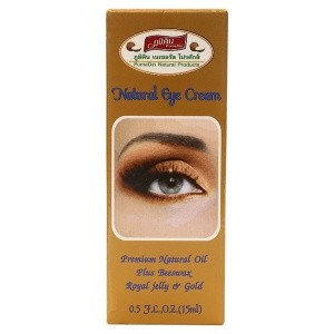 Натуральный омолаживающий  крем для глаз на основе пчелиного маточного молочка от Pumedin, Natural Eye Cream,15 мл