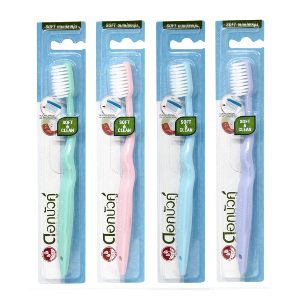 Twin Lotus Toothbrush Soft and Clean