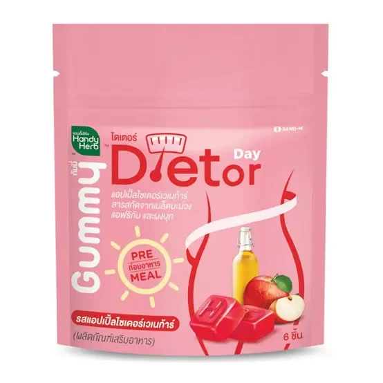 Жевательный мармелад для контроля аппетита (день) ​Dietor Gummy Day 6 шт