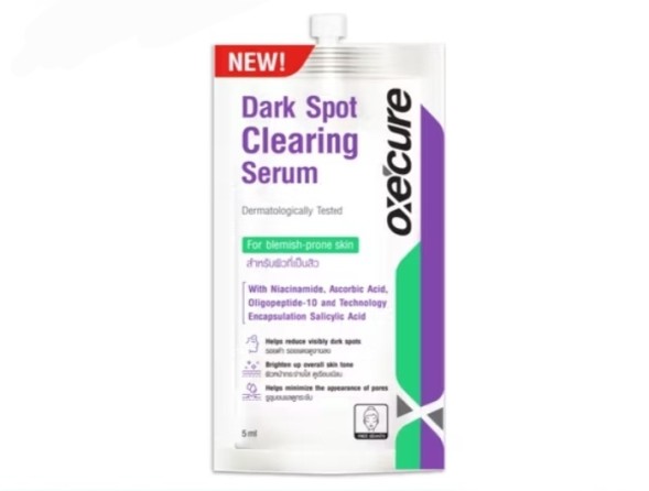 Отбеливающая сыворотка против темных пятен и следов пост-акне Oxecure Dark Spot Clearing Serum 5 мл