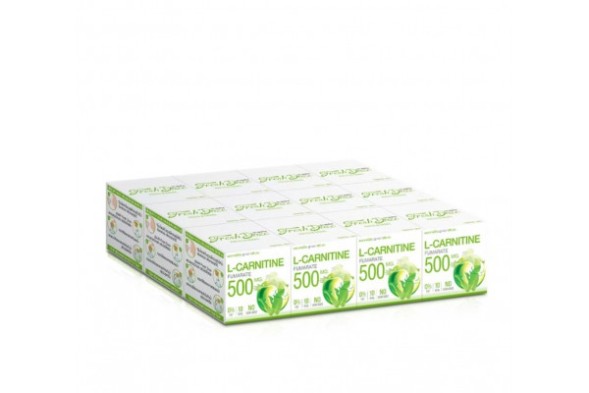 (УПАКОВКА 12 ШТ) Порошковый L-карнитин 500мг для похудения от Fresh Doze 3.5гр