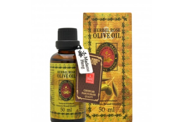 Питательное масло «Роза и Олива» для кожи и волос от Madame Heng, Herbal Rose &amp;amp; Olive oil, 50 мл