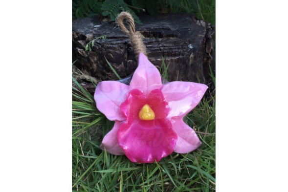 Ароматическое мыло «Розовая орхидея»,  «Orchid Pink» Aroma Soap